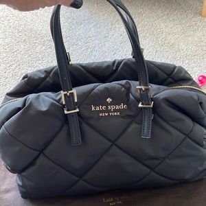 Kate spade nylon quilted bag with shoulder strap